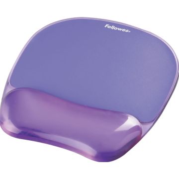 Fellowes Gel Crystal - Muismat met polskussen