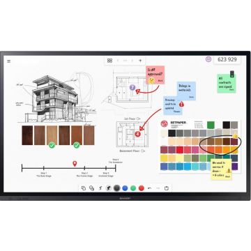 Sharp PN-LA862 - 86" diagonale klasse LA Series led-achtergrondverlichting lcd-scherm