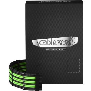 CableMod PRO C-Series Kit RMi,RMx bk/gn