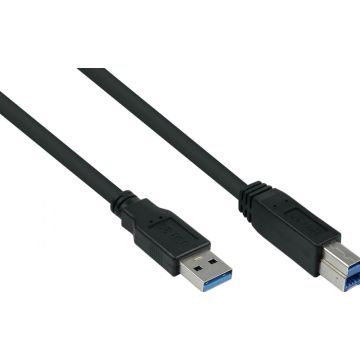 kabelmeister USB3.0 Kabel A-A UL zwart 1m
