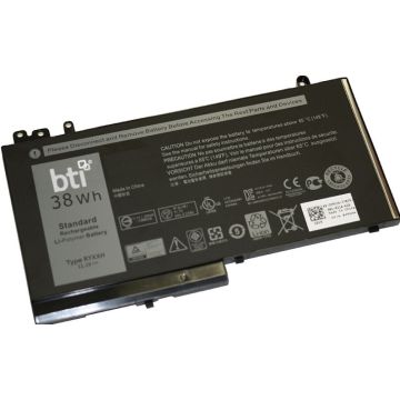 BTI - Batterij voor laptopcomputer (gelijk aan: Dell 451-BBLH, Dell VVXTW, Dell 451-BBLJ, Dell 2CP9F, Dell RYXXH, Dell TNMFF, Dell R5MD0, Dell 0RYXXH, Dell 451-BBJR, Dell 5TFCY, Dell 9P4D2, Dell VYXTW, Dell YD8XC)