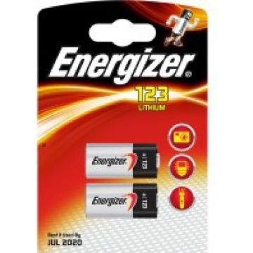 Energizer 123 - Batterij 2 x CR123A