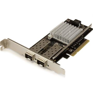 StarTech.com 10G Network Card - 2x 10G Open SFP+ Multimode LC Fiber Connector