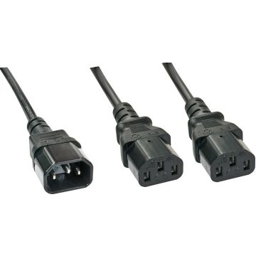 LINDY IEC Splitter Cable - IEC-splitterkabel