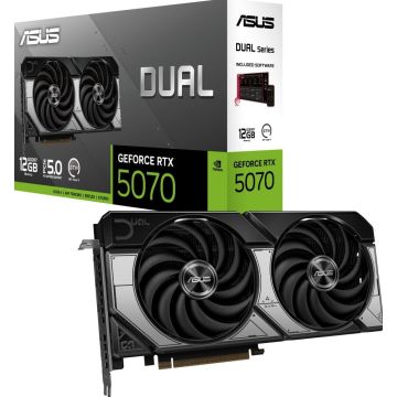 ASUS Dual GeForce RTX 5070 12GB GDDR7 - Videokaart