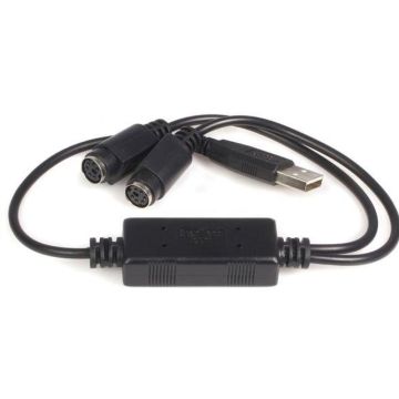 StarTech.com USB naar PS2 Toetsenbord en Muis Adapter - Adapter voor toetsenbord  muis