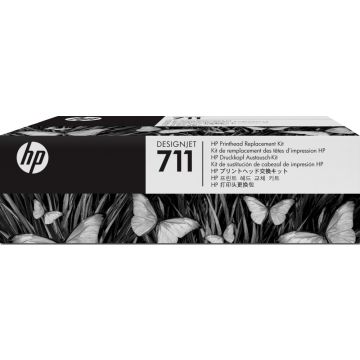 HP 711 - Zwart, geel, cyaan, magenta