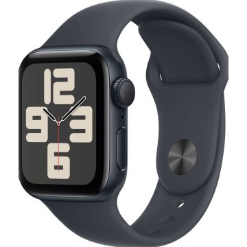 Apple Watch SE GPS 40mm S/M (2024) Marineblauw - 4e generatie