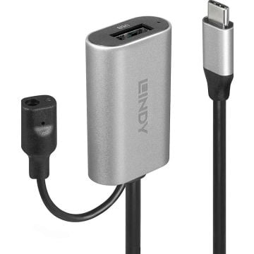 Lindy USB 3.1 Aktiv-verleng Type C/A M/F 5m