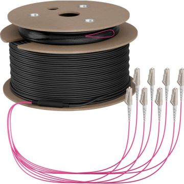EFB Trunkkabel U-DQ(ZN)BH 12G 50/125, LC/LC OM4 40m