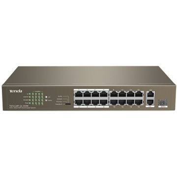 Tenda Switch 16-Port FE TEF1118P-16-150W 99W (16x PoE)