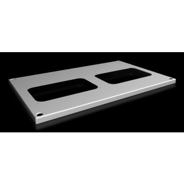 Rittal SV Dachblech voor VX, BT: 600x400 mm, voor Kabeleinfüh