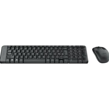 Logitech Wireless Combo MK220 - Toetsenbord en muis set
