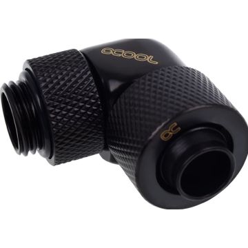 Alphacool Eiszapfen 90 Grad G1/4 Zoll AG auf 13/10mm - drehbar,