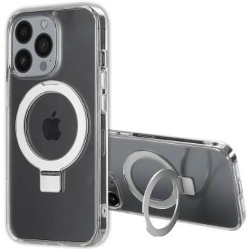 Accezz Ring Stand Backcover met MagSafe iPhone 13 Pro Max - Transparant