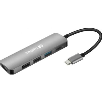 USB-C Dock HDMI+3xUSB+PD 100W