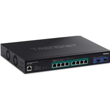 TRENDnet 10-Port 2,5G Web Smart PoE+ Switch w.10G SFP+ Slots