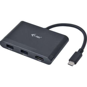 i-Tec USB-C HDMI and USB Adapter with Power Delivery Function - Dockingstation
