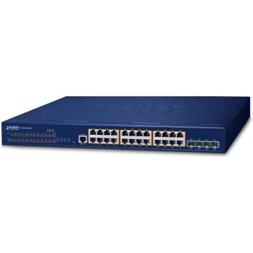 PLANET L3 24*GE PoE+ 4*10G SFP+ Managed SGS-6310-24P4X
