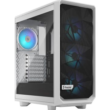 Fractal Design Meshify 2 Compact RGB - White TG Clear tint