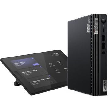 Lenovo ThinkSmart Tiny Kit - Videoconferentiekit (console aanraakscherm, calculeersysteem)