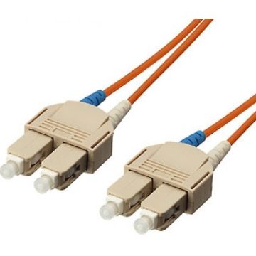 Equip LWL Patchkabel SC -> SC 1,00m Multimode Duplex O Polybeutel