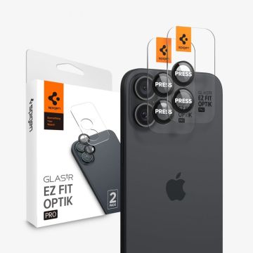 Spigen Iph 6.7in 2024 GlastREZFt OptPrBl