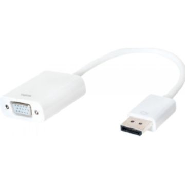 DisplayPort 1.2 LogiLink zu VGA Adapter m.15cm Kabel(Aktiv)