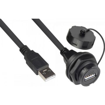 Good Connections Industrie-Einbauverlängerung S4-USB 2.0 1m