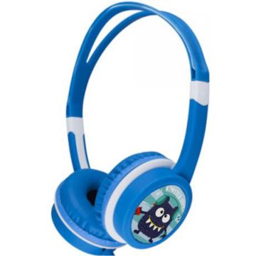 gembird Kinderkopfhörer met Lautstärkebegrenzer, blauw