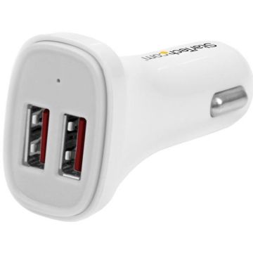 StarTech.com Dubbele USB autolader - dual USB