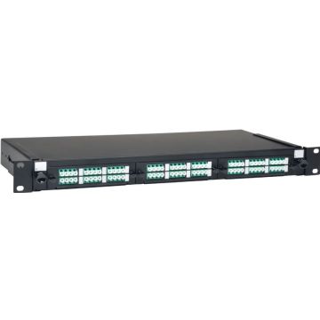 Eaton Tripp Lite Series 36-Port LCLC Rackmount Fiber Enclosure Feed Through Patch Panel 1U - Patchpaneel