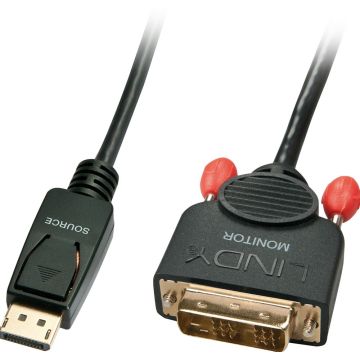Lindy DisplayPort an DVI-D Kabel 0.5m