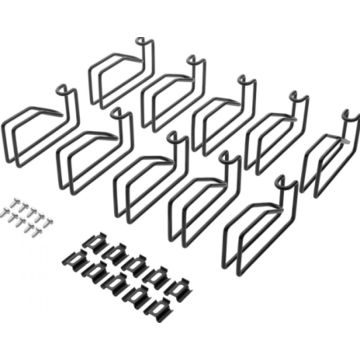 HPE for D-rings - Kabelbeheerkit voor rack