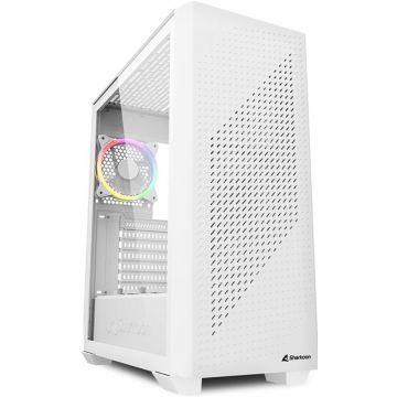 Sharkoon VS9 RGB Wit - Towermodel