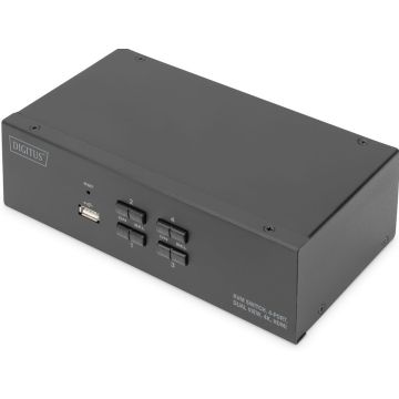 DIGITUS - KVM  audio  USB switch