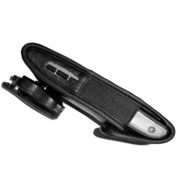 Lederendraagtas met riemclip Mitel 63xd DECT Phone