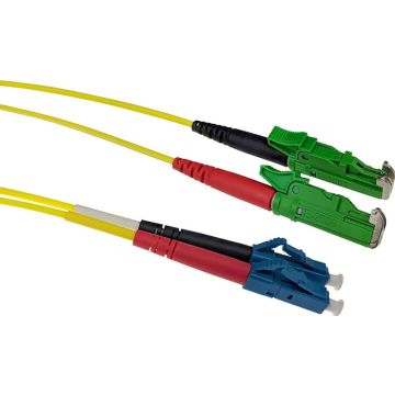 E2000/APC-LC/UPC DUPLEX 2.50M. 1 stk