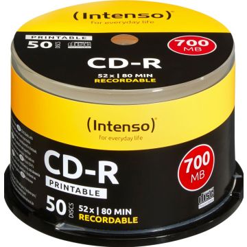 CD-R 700MB / 80min printable 50 Discs