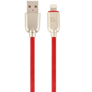gembird Hochwertiges 8-poliges oplaadkabel, 2 m, rood