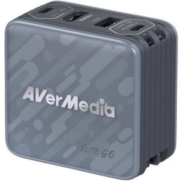 AVerMedia Ladedock, EliteGO (GC313Pro) zwart, 100W GaN, HD