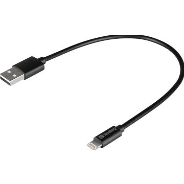 USB>Lightning MFI 0.2m Black