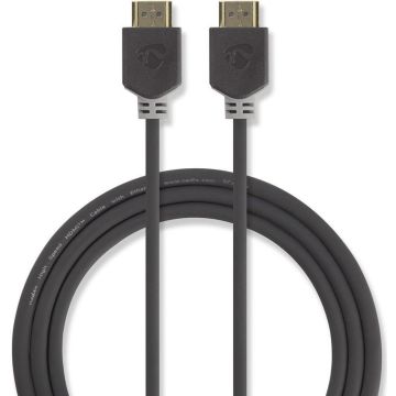 High Speed HDMI™ Cable with Ethernet | HDMI™ Connector - HDMI™ Connector | 3.0 m | Anthracite