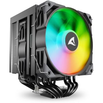 Sharkoon A60 RGB Black - Luchtkoeler