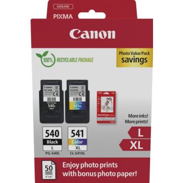 Canon PG-540LCL-541XL Photo Value Pack - Glanzend