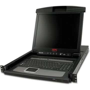 APC LCD Console - KVM-console met KVM-schakelaar