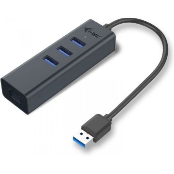 i-Tec USB 3.0 Metal 3-Port - Hub
