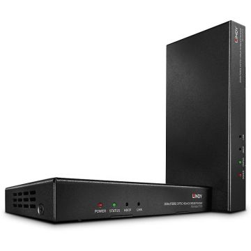 Lindy Extender HDMI 2.0 18G Fibre Optic & IR 300m