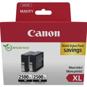 Canon PGI-2500XL BK Twin Pack - 2