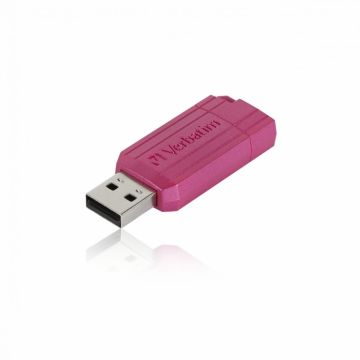 Verbatim PinStripe 128 GB Roze - USB-flashstation